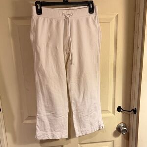 White Drawstring Pants